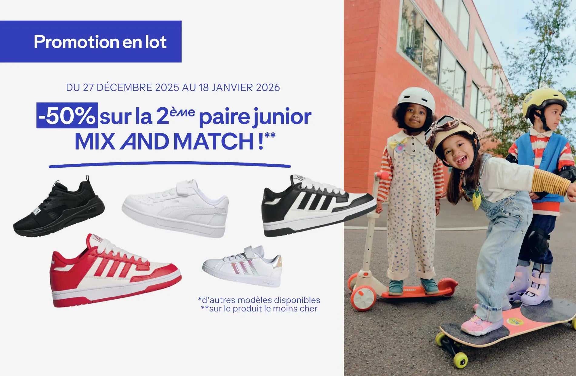 Opération commerciale Départ en vacances du 27 décembre au 18 janvier