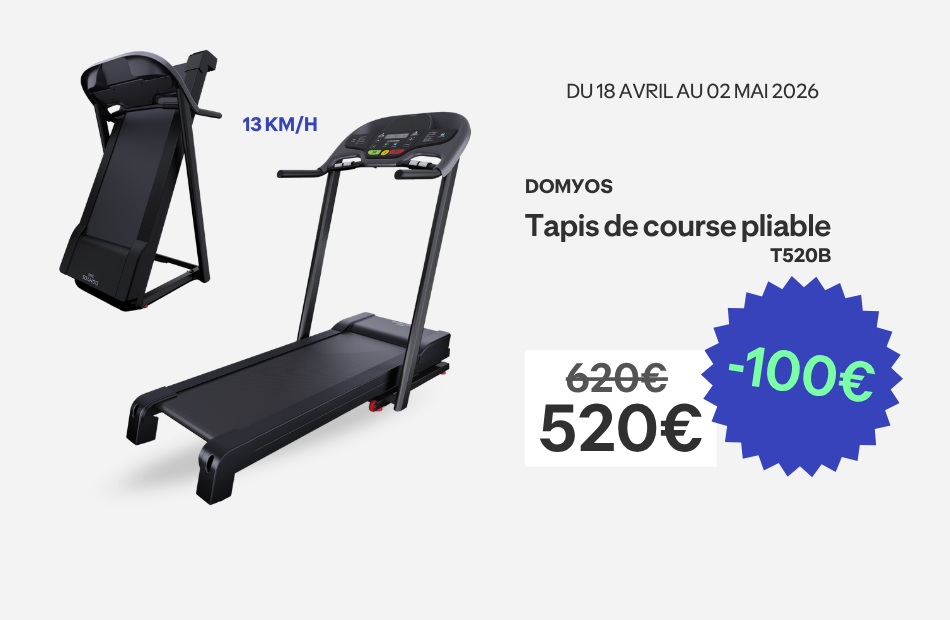 Tapis de course pliable T520B