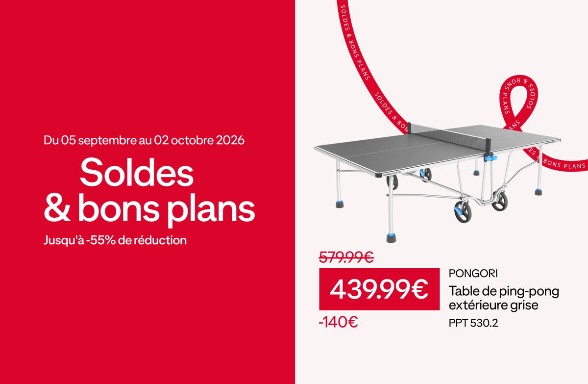 Soldes & bons plans du 5 septembre au 2 octobre 2026, jusqu'à -55% de réduction