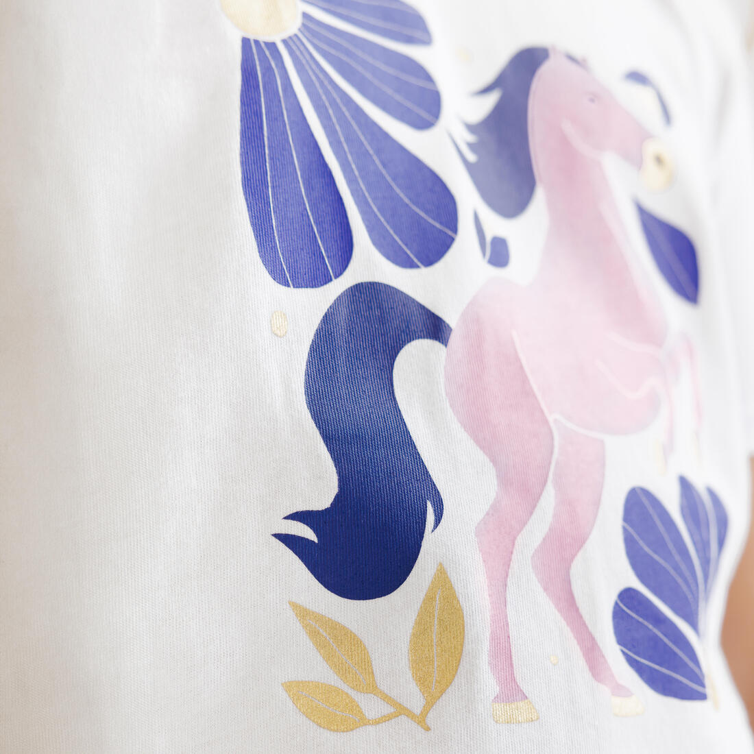 Polo manches courtes équitation MAGIC junior print all over