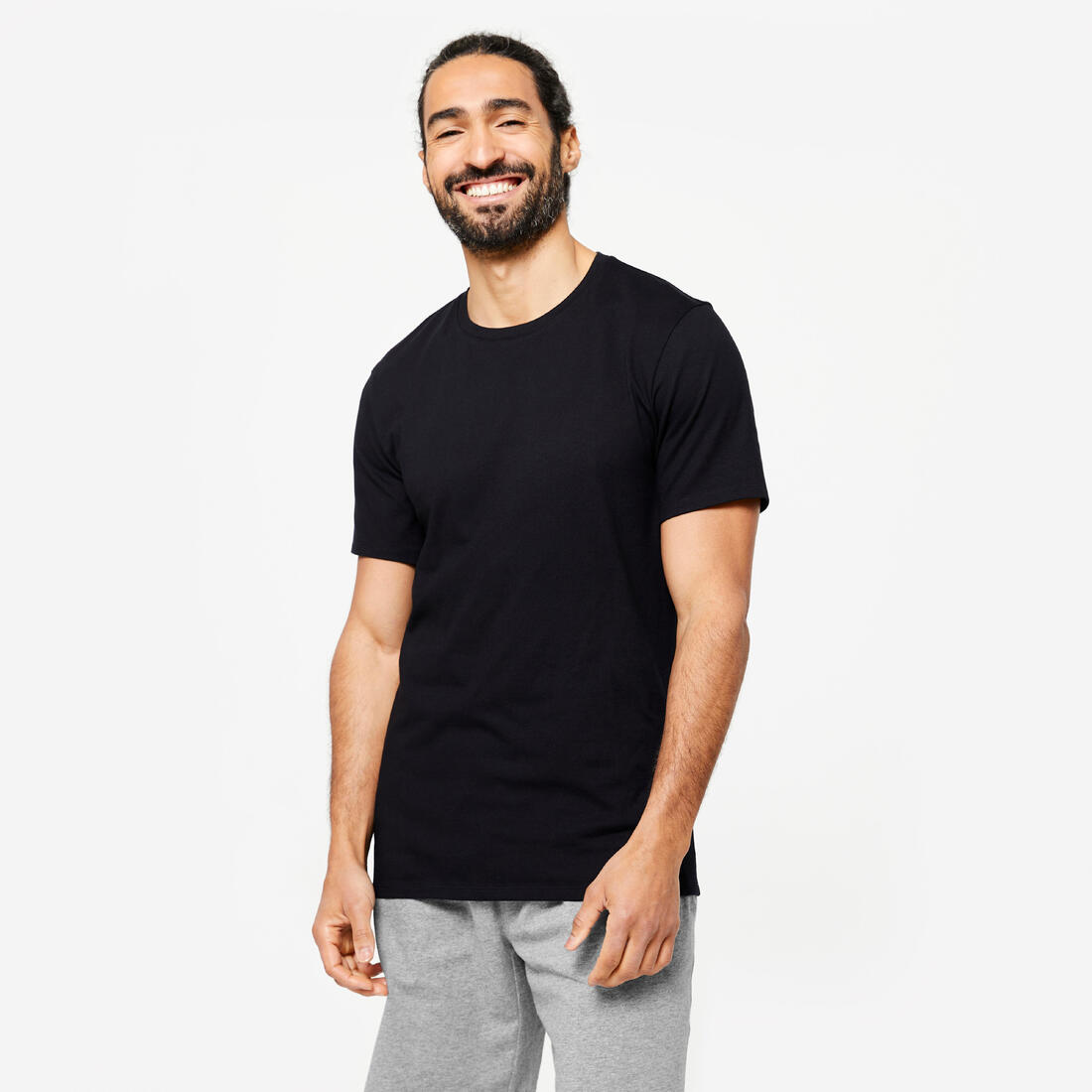 T-shirt slim en coton Homme