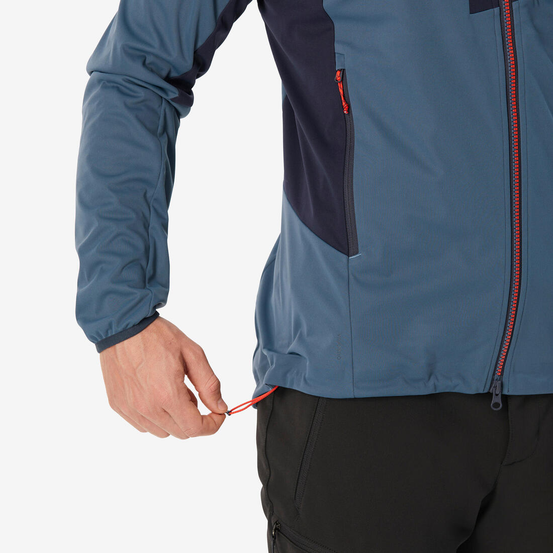 Veste SOFTSHELL d'alpinisme HOMME - ALPINISM Light bleu