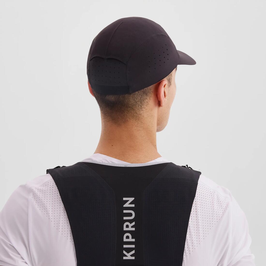Casquette running Homme Femme, Kiprun ultra légère