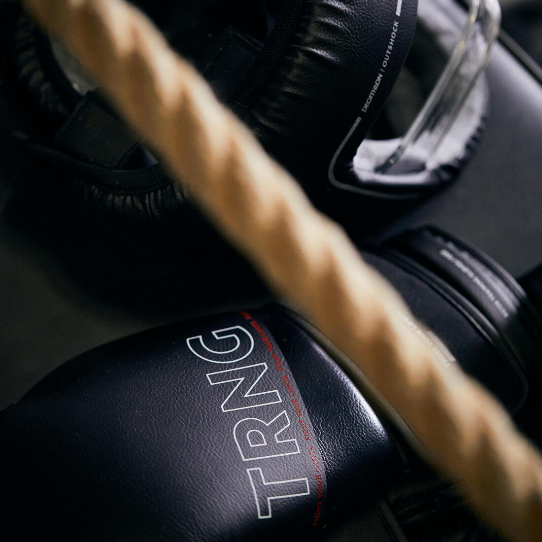 GANTS DE BOXE 120 NOIRS, GANTS D'ENTRAINEMENT