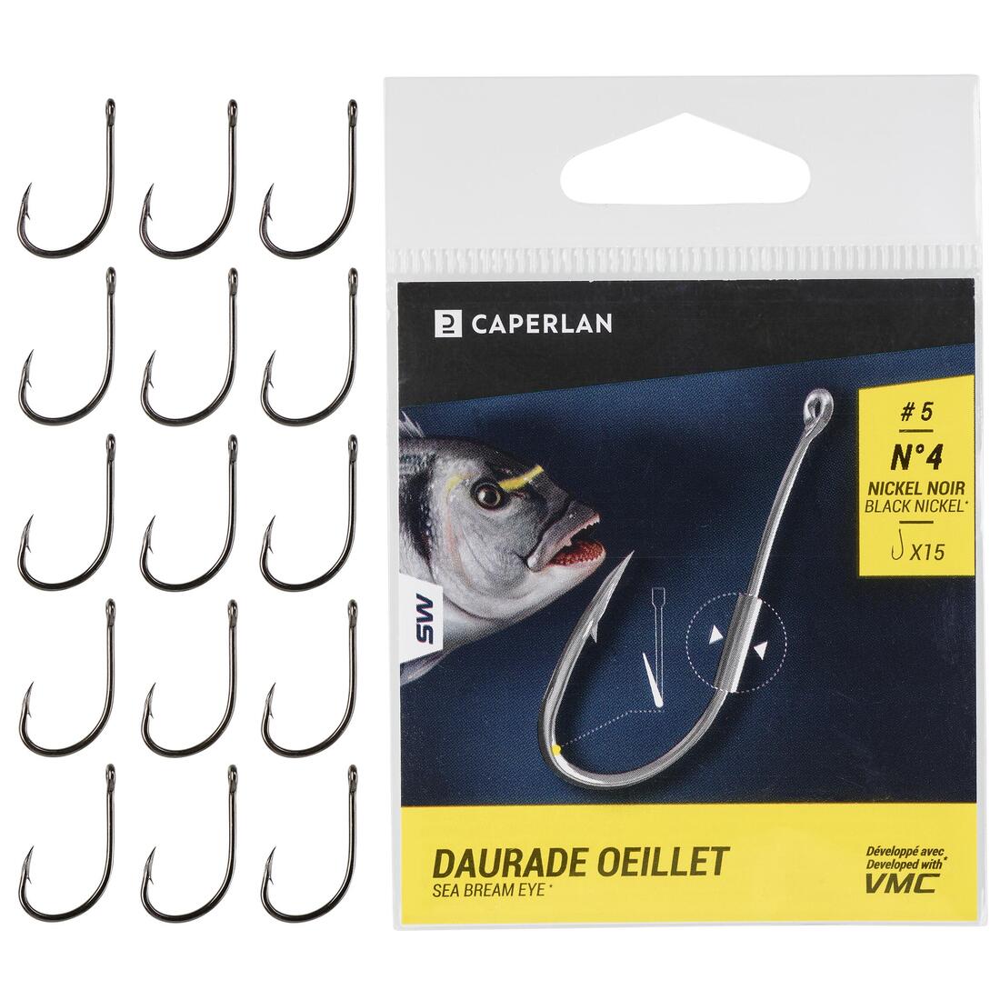 Hameçon à oeillet HOOK DAURADE EYE pêche en mer