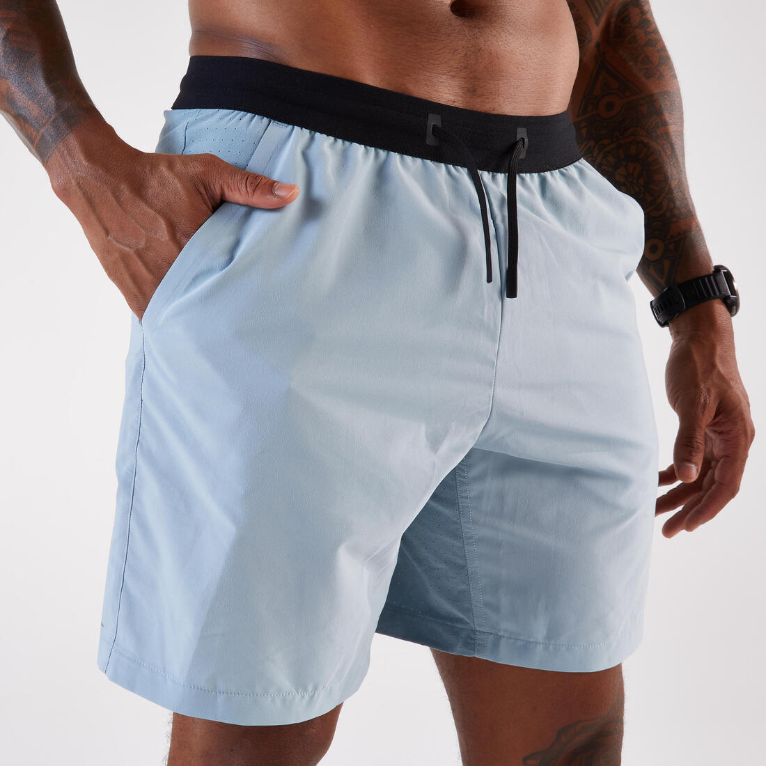 Short de running homme - kiprun run 500 dry