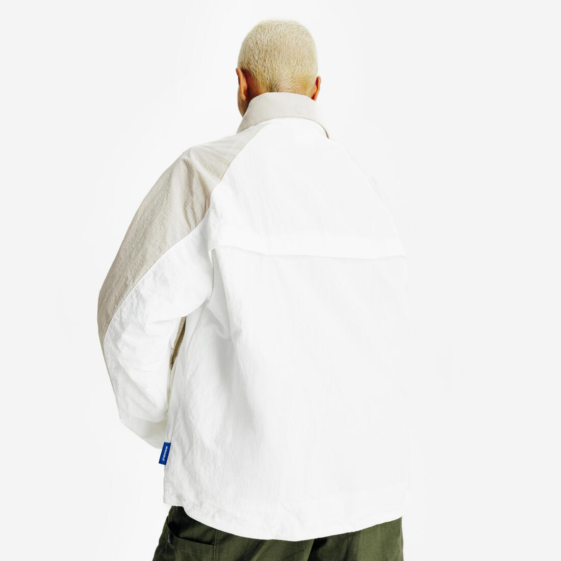Veste crop femme, Lifetech, blanc et