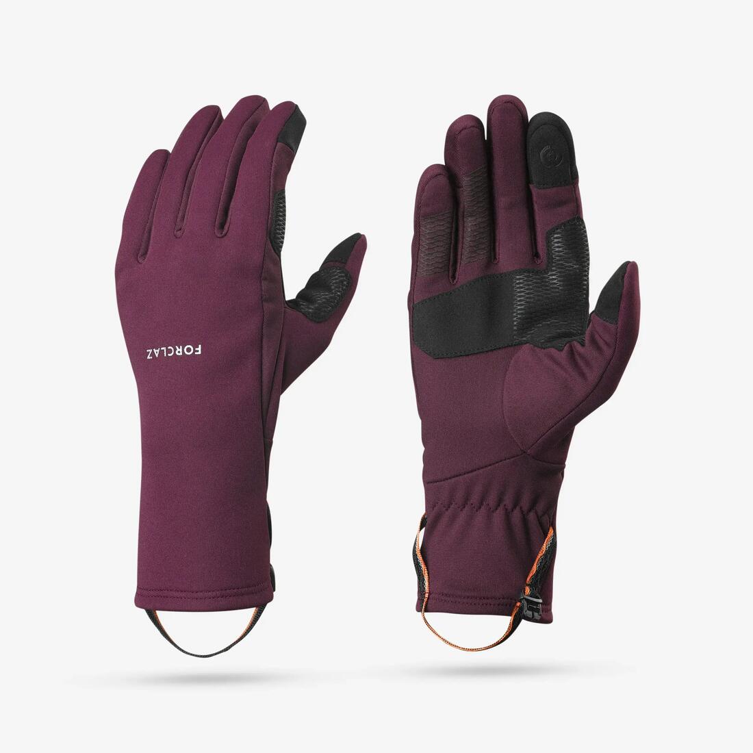 Gants tactiles et stretch de trekking adultes, MT500