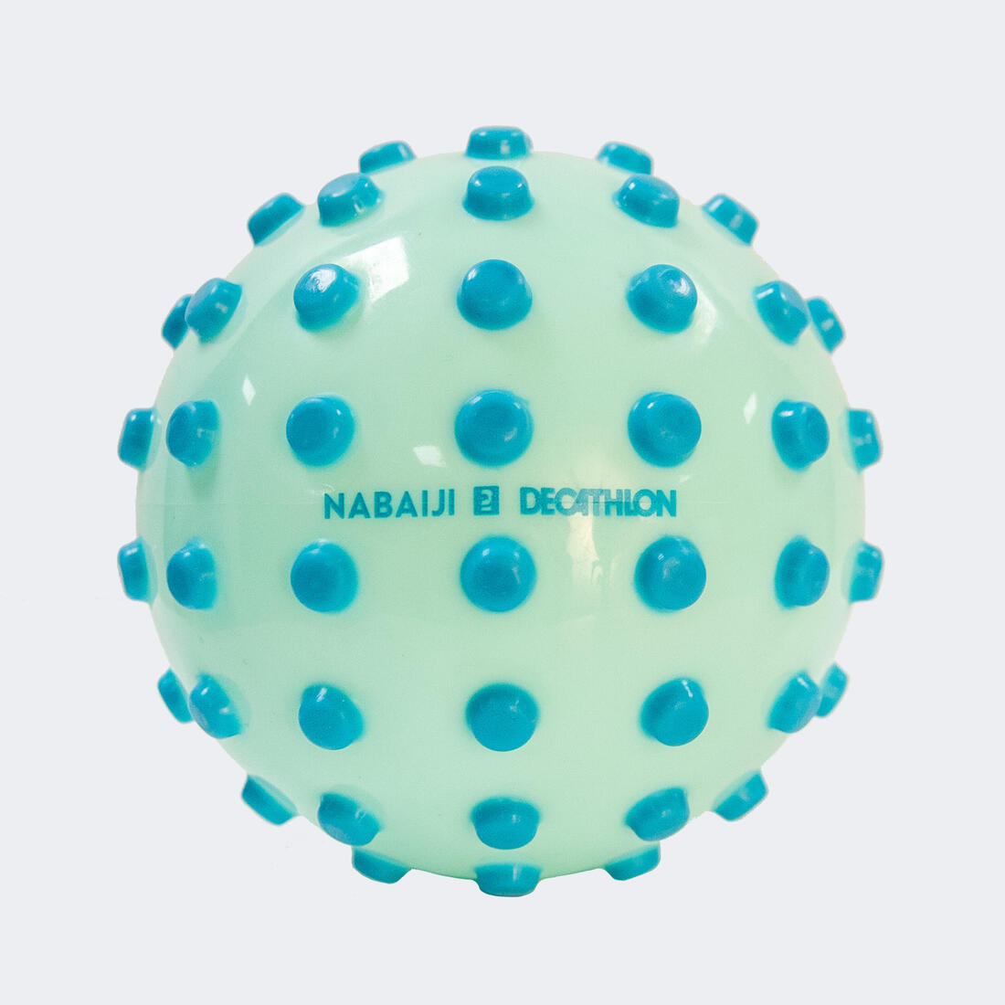 Petit ballon d'éveil aquatique et picots jaunes