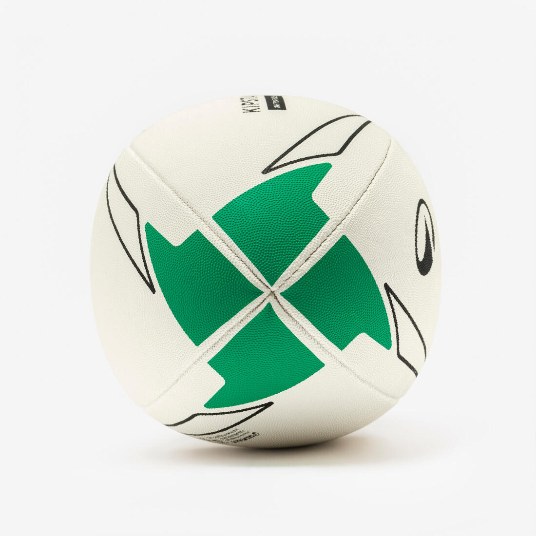 Ballon d'initiation de rugby taille 4, Vert