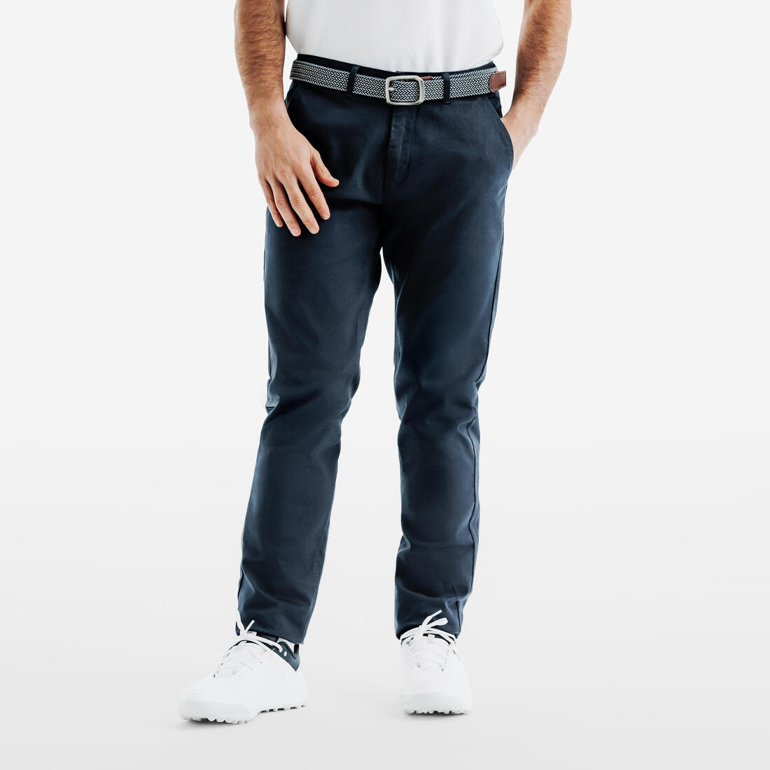 Pantalon de golf chino coton homme, MW500