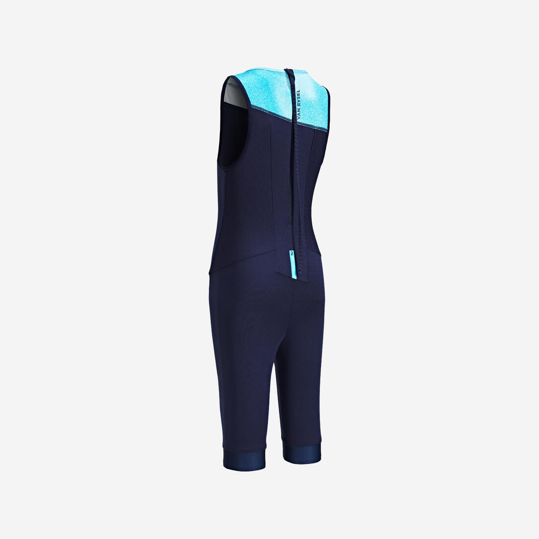 COMBINAISON TRIATHLON TRIFONCTION ENFANT GARÇON FILLE BLEUE MARINE/CIEL
