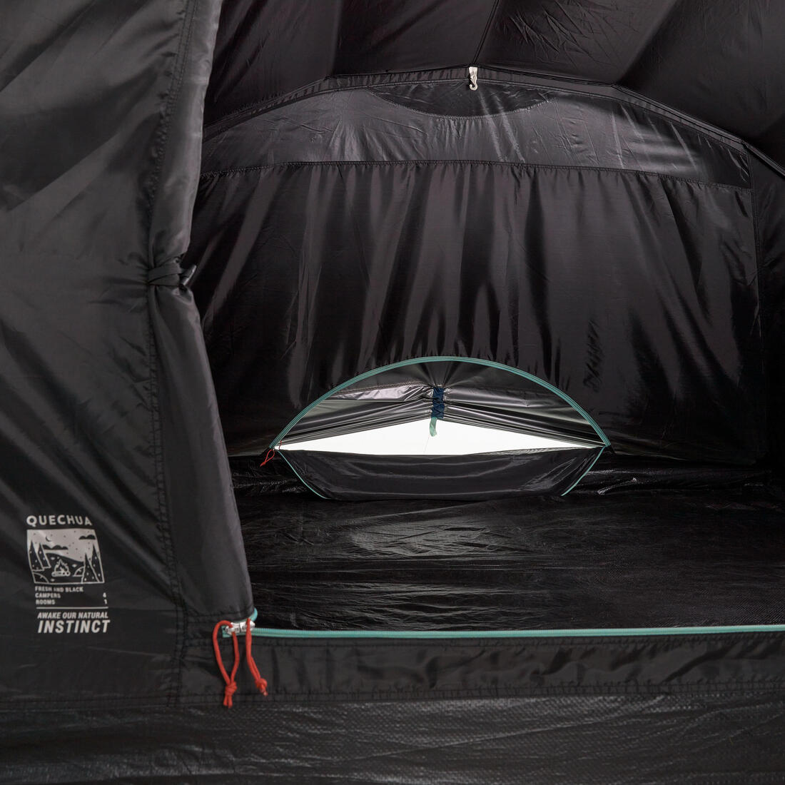 Tente de camping 4 places, Fresh & Black, Arpenaz 4.1