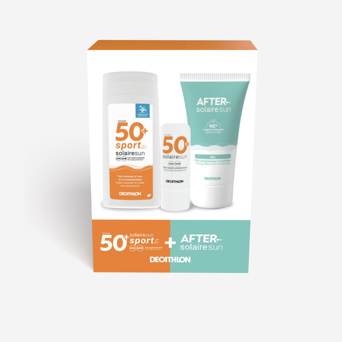 Mini kit solaire sport SPF50+