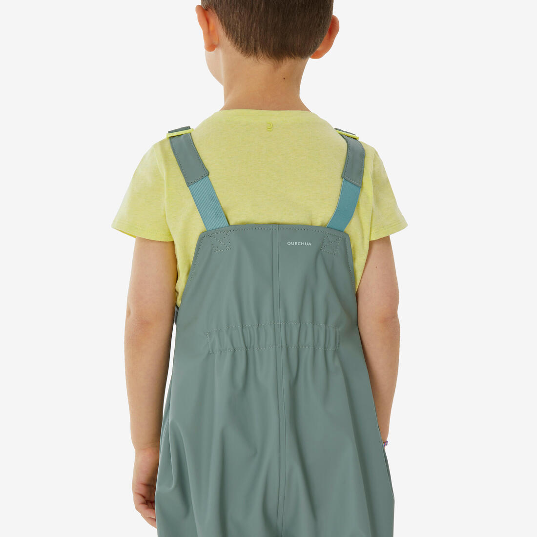 Salopette de randonnée imperméable enfant 2-6 ans, MH900 vert