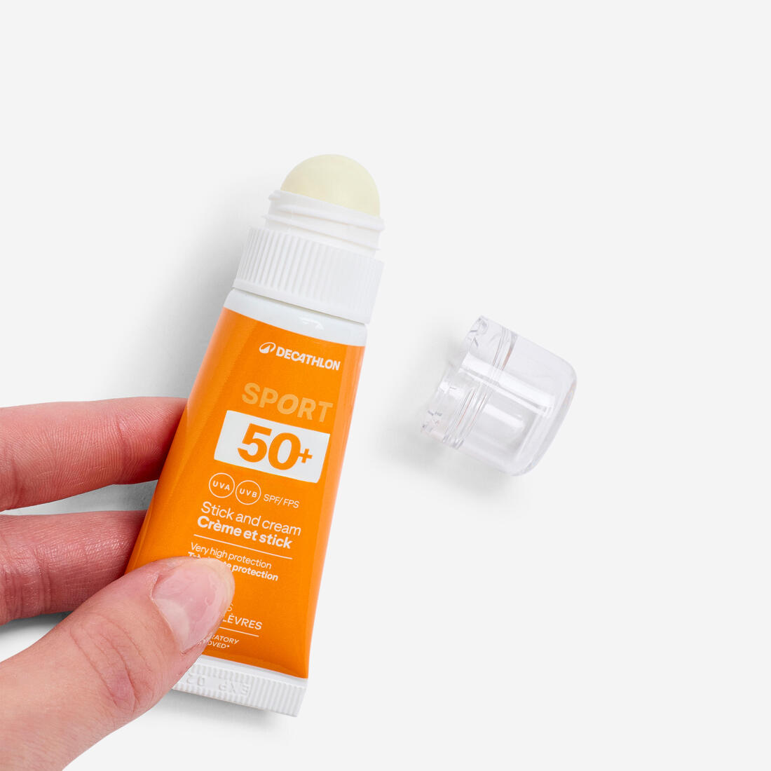Duo crème solaire 20ml et stick lèvres 4g, SPF50+