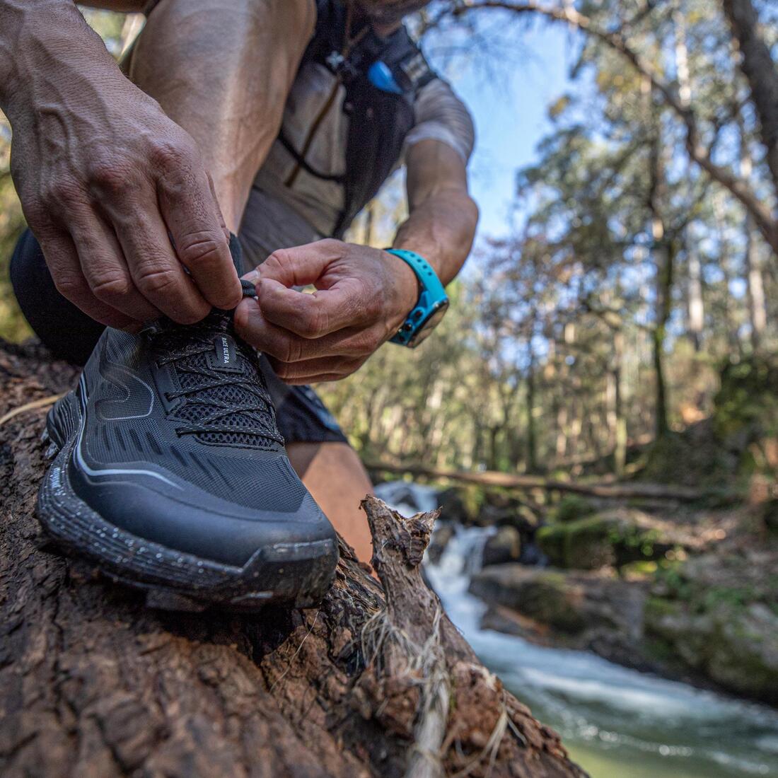 Chaussures de trail running pour homme Race ULTRA orange et noir