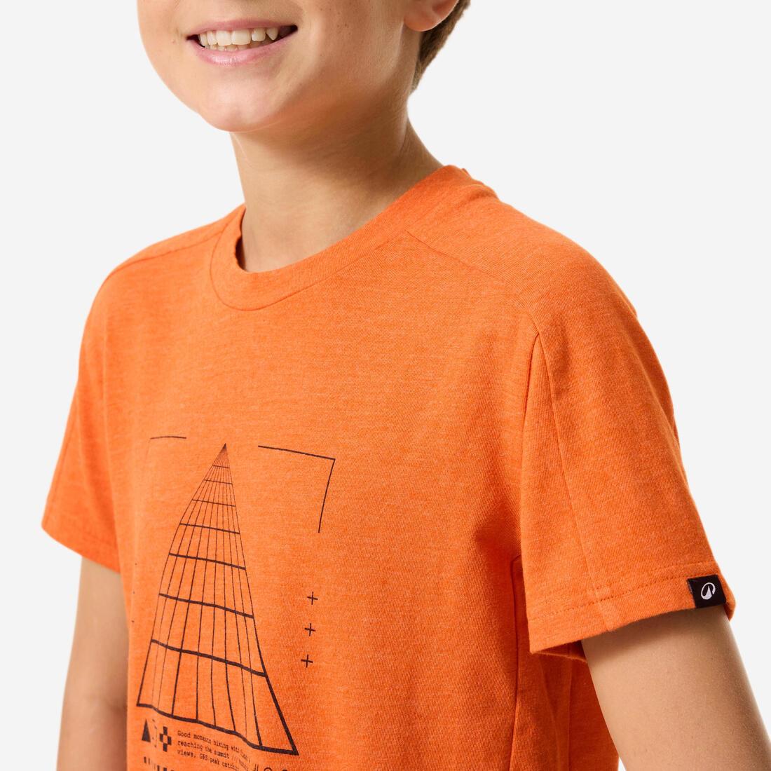 T-shirt de randonnée enfant 7-15 ans, NH100
