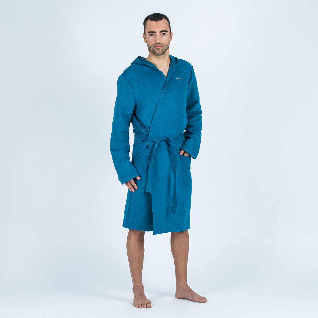 Peignoir de bain homme microfibre compact