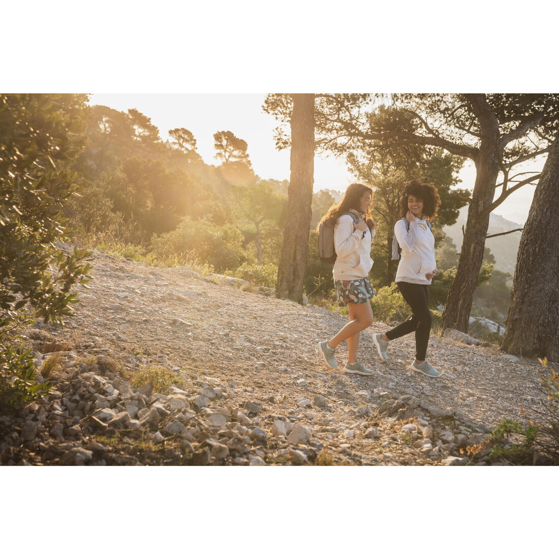 Jupe short de randonnée - nh500 - femme