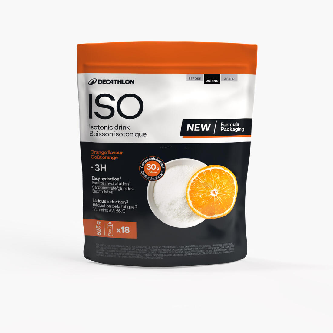 Boisson isotonique en poudre - de 3h, ISO 625g