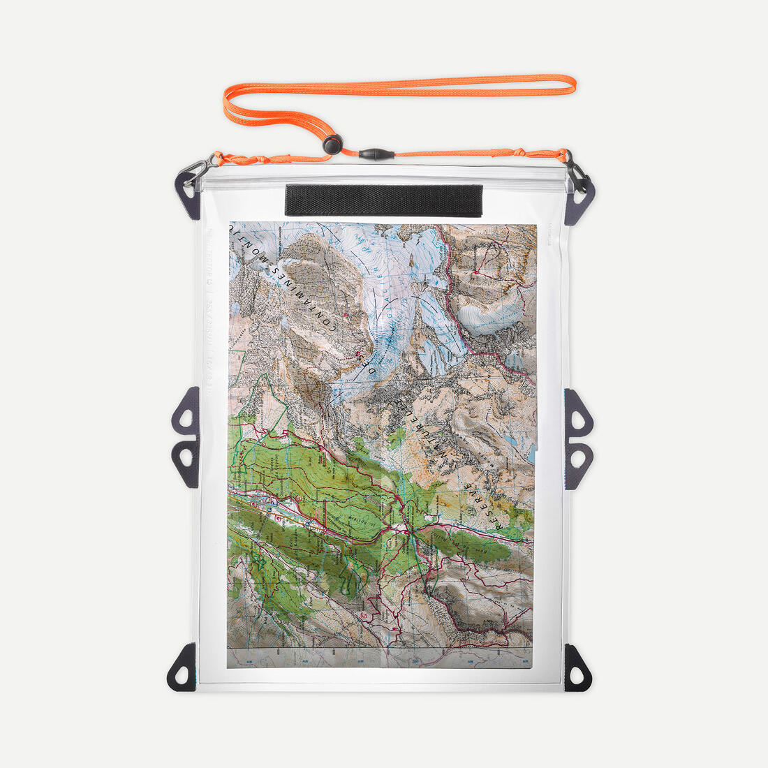 PORTE-CARTE IMPERMÉABLE NORMÉ IPX4 POUR RANDONNÉE, TREK ET RAID MULTISPORTS