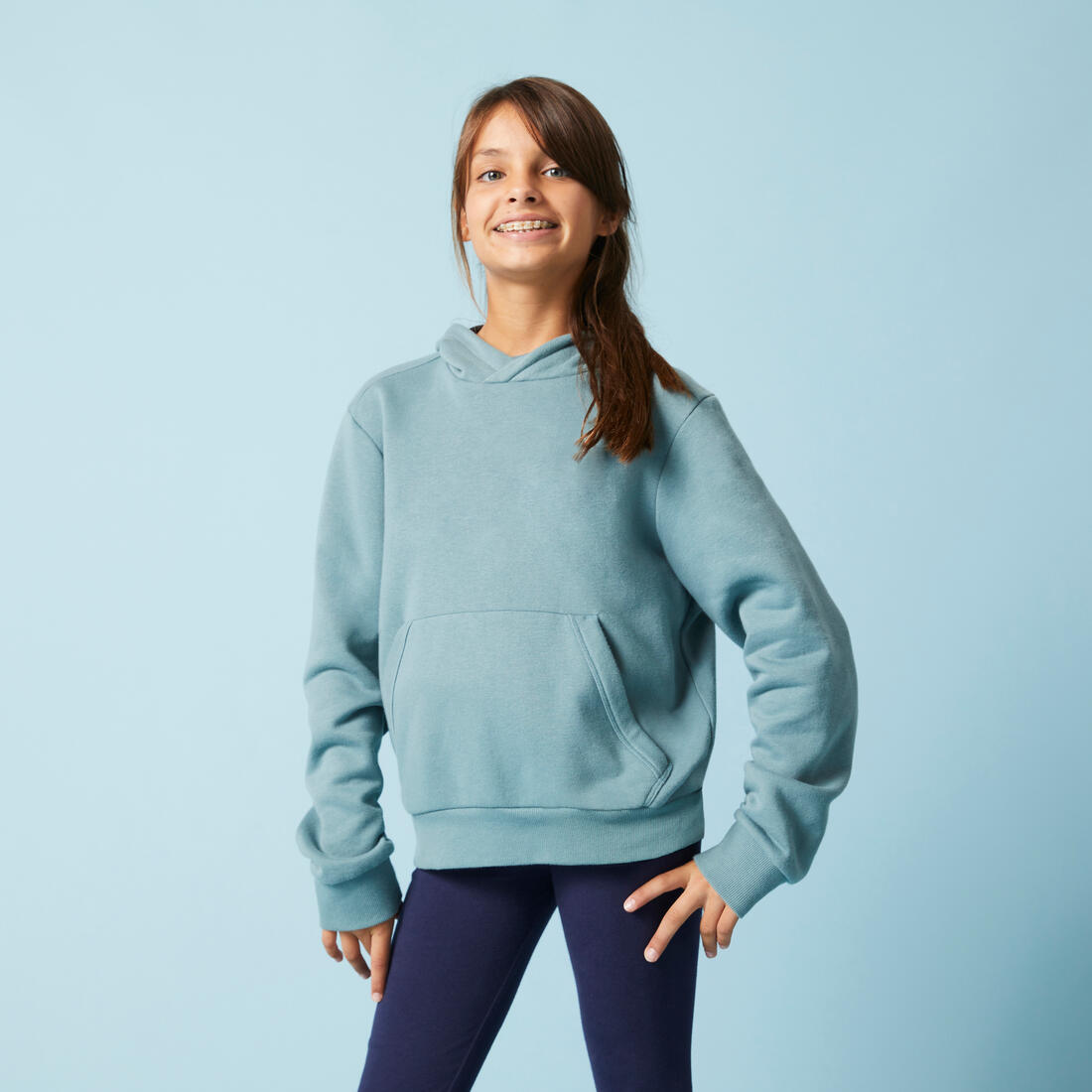 Sweat à capuche coton enfant imprimé