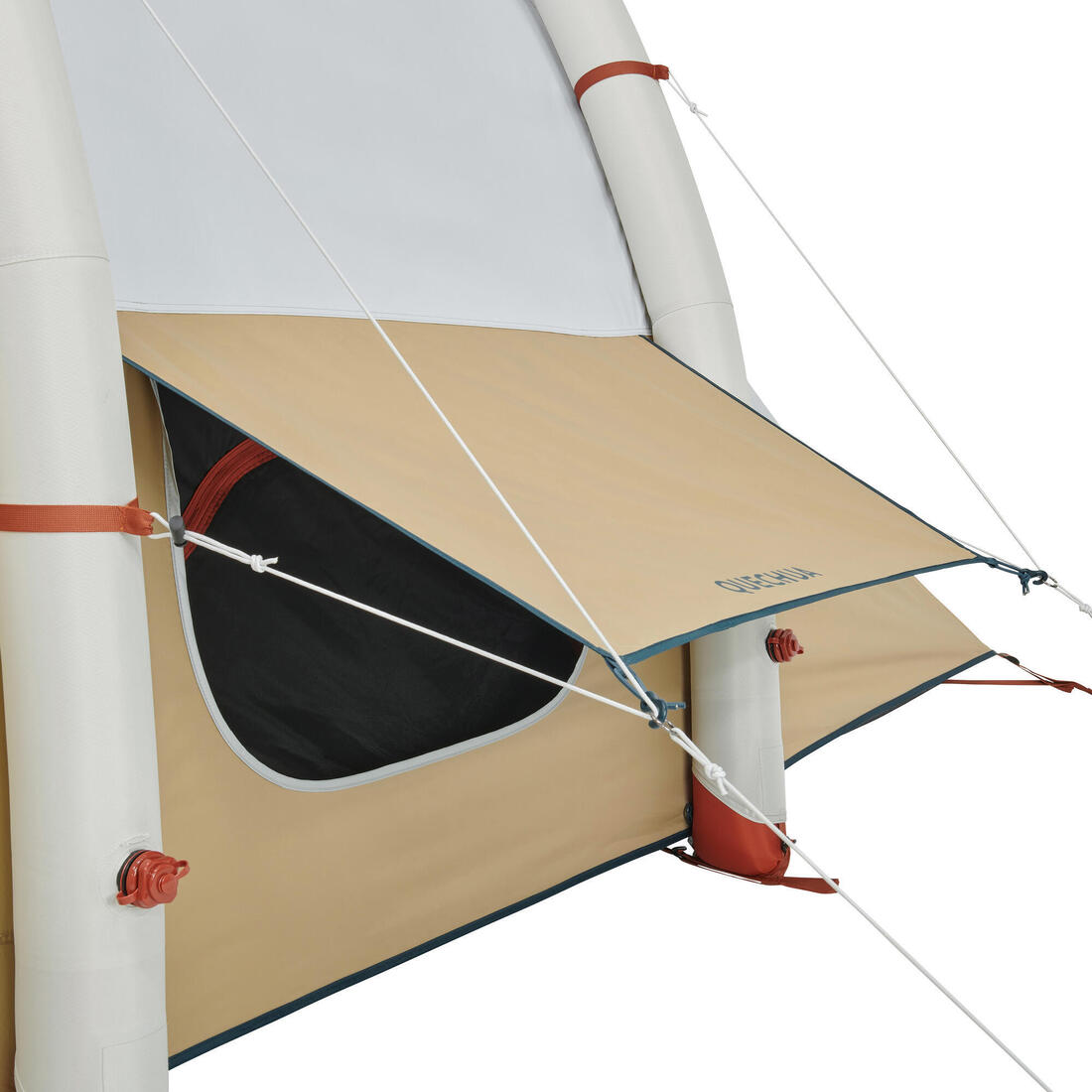 Tente de camping gonflable 5 places 2 chambres, Fresh & Black, Air Seconds 5.2