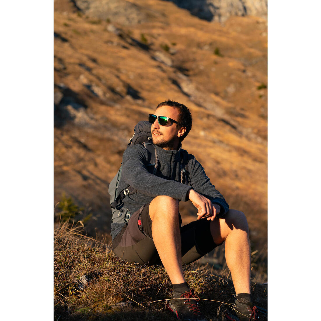 Lunettes de soleil randonnée - MH140 - adulte - polarisantes catégorie 3