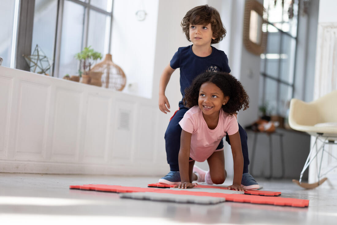 DALLE de Baby gym enfant GRIS foncé