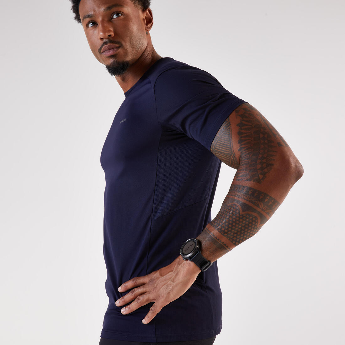 T-shirt de trail Homme, Kiprun Run 500