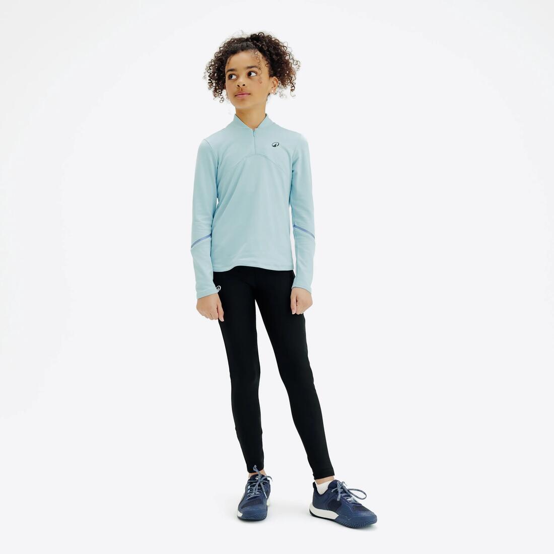 T-shirt de tennis thermique manches longues fille
