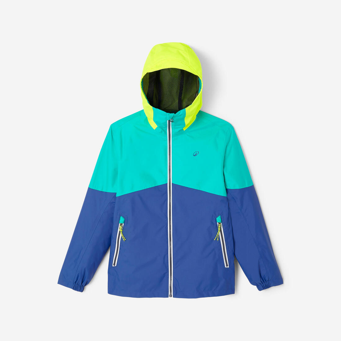 Veste imperméable et coupe vent de voile enfant, 100 navy