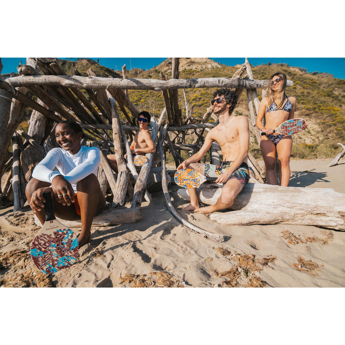 Set raquettes beach tennis experience