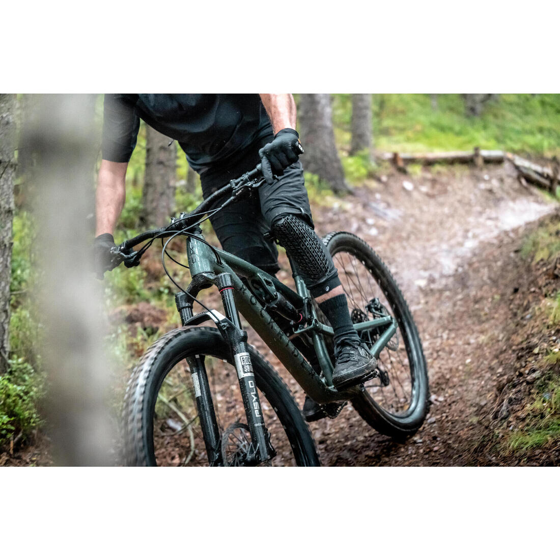 Short VTT 500 Unisexe, noir