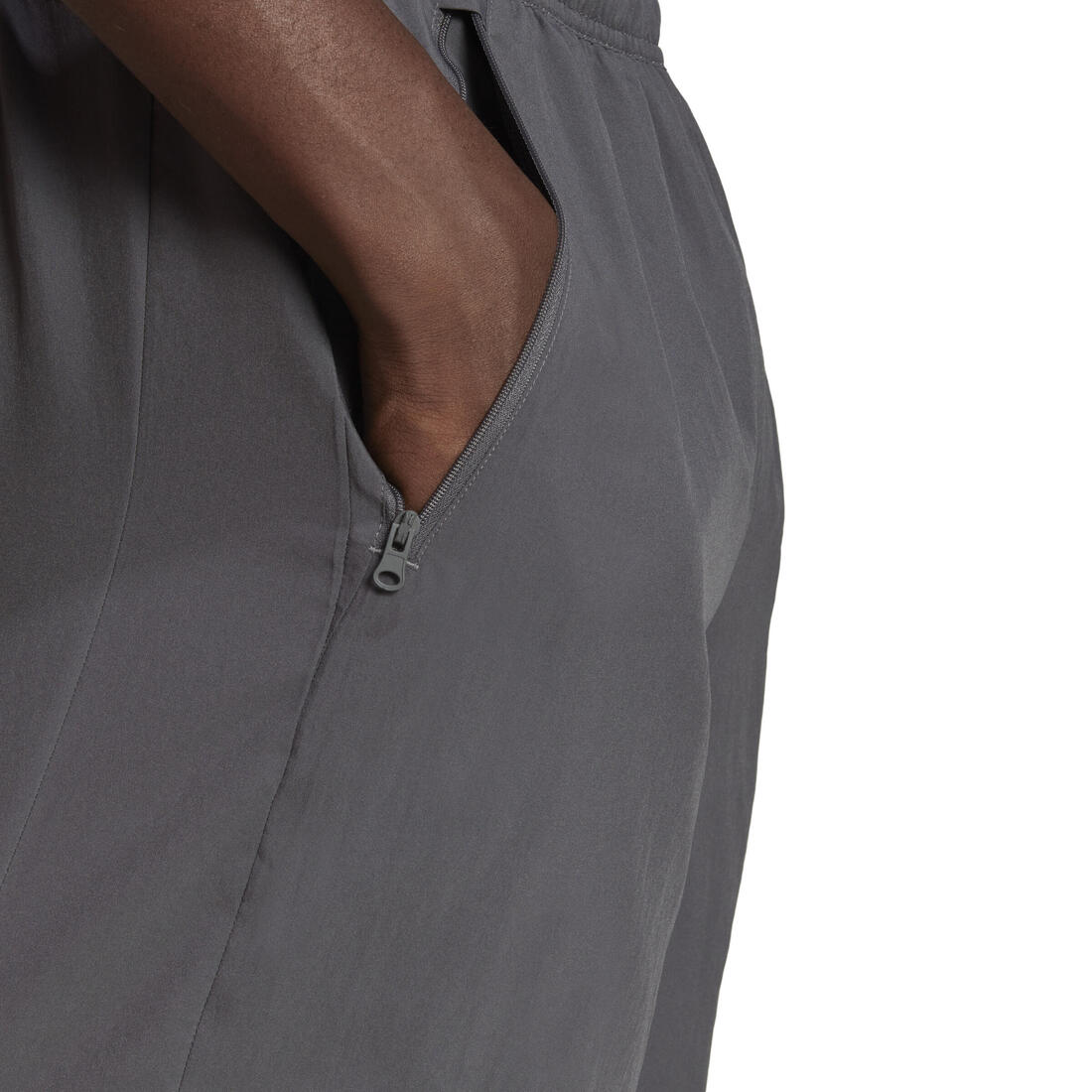 SHORT DE FITNESS CARDIO ADIDAS HOMME GRIS