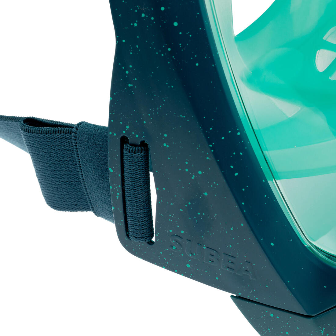 Masque snorkeling surface easybreath + avec valve acoustique > 10 ans - jungl