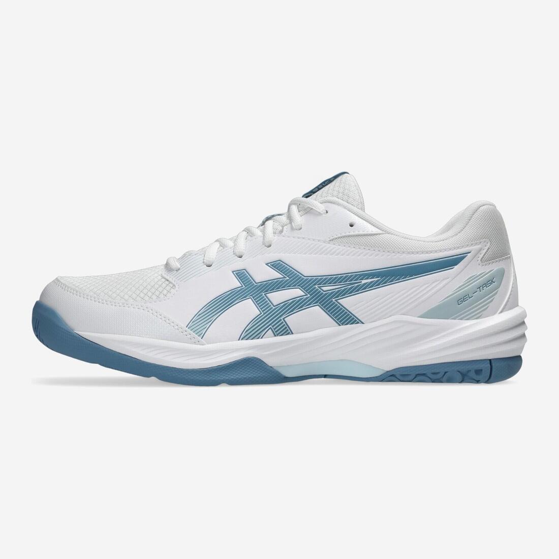 Chaussures de handball Adulte - ASICS Gel Task blanc et bleu