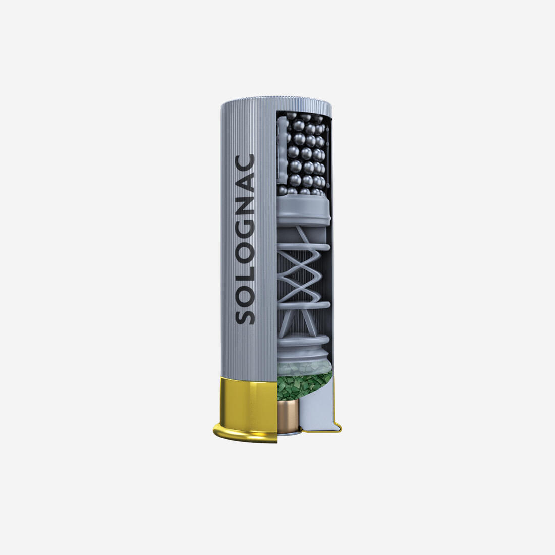 CARTOUCHE BALL TRAP T100 24g CALIBRE 12/70 PLOMB N°7,5 X25