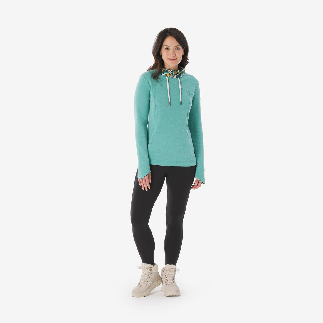 Sweatshirt de randonnée femme, NH100