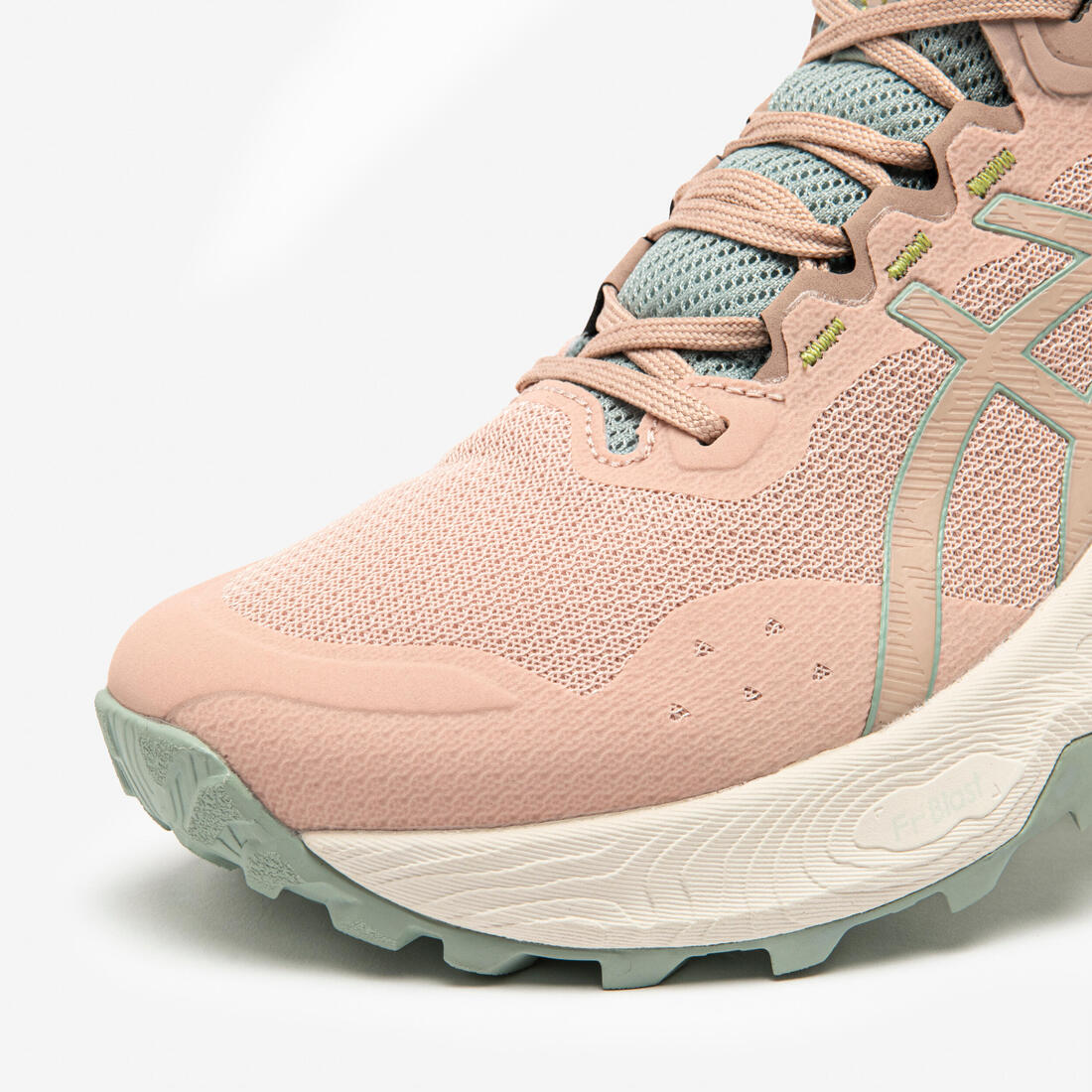 Chaussures de running trail femme, Asics trabuco terra 2, noir et