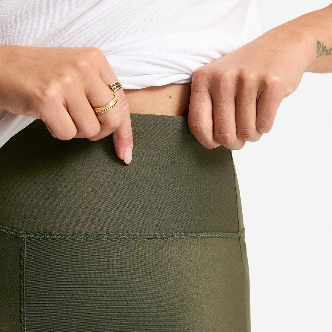 Legging de sport droit et extensible femme