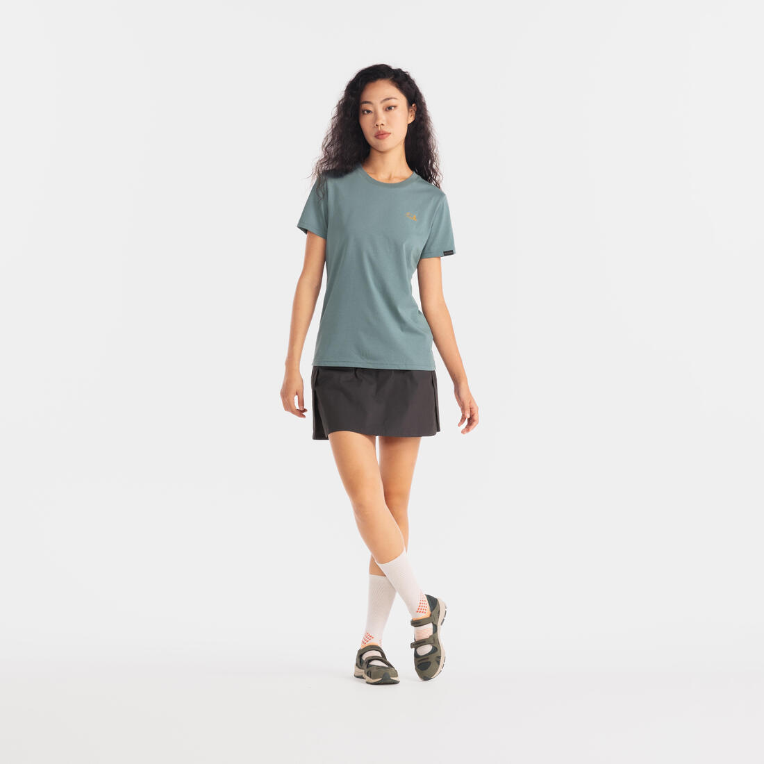 Jupe short de randonnée - nh500 - femme