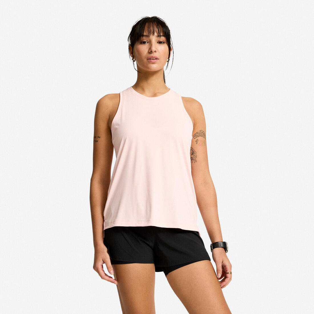 Débardeur de fitness coupe droite femme