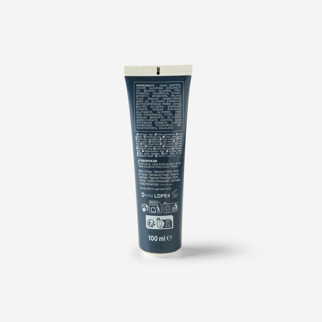 Crème anti frottement naturelle 100ml
