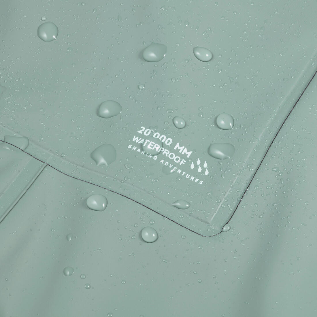 Salopette de randonnée imperméable enfant 2-6 ans, MH900 vert