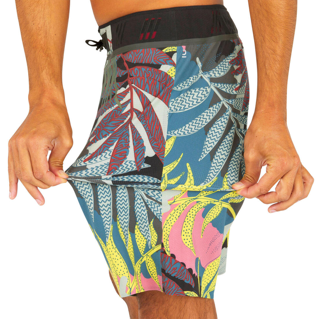 Surf Boardshort Long 900 Grungy Pink.