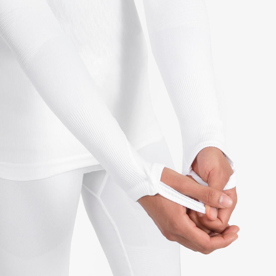 Sous-maillot de foot thermique seamless manches longues mixte, Keepdry