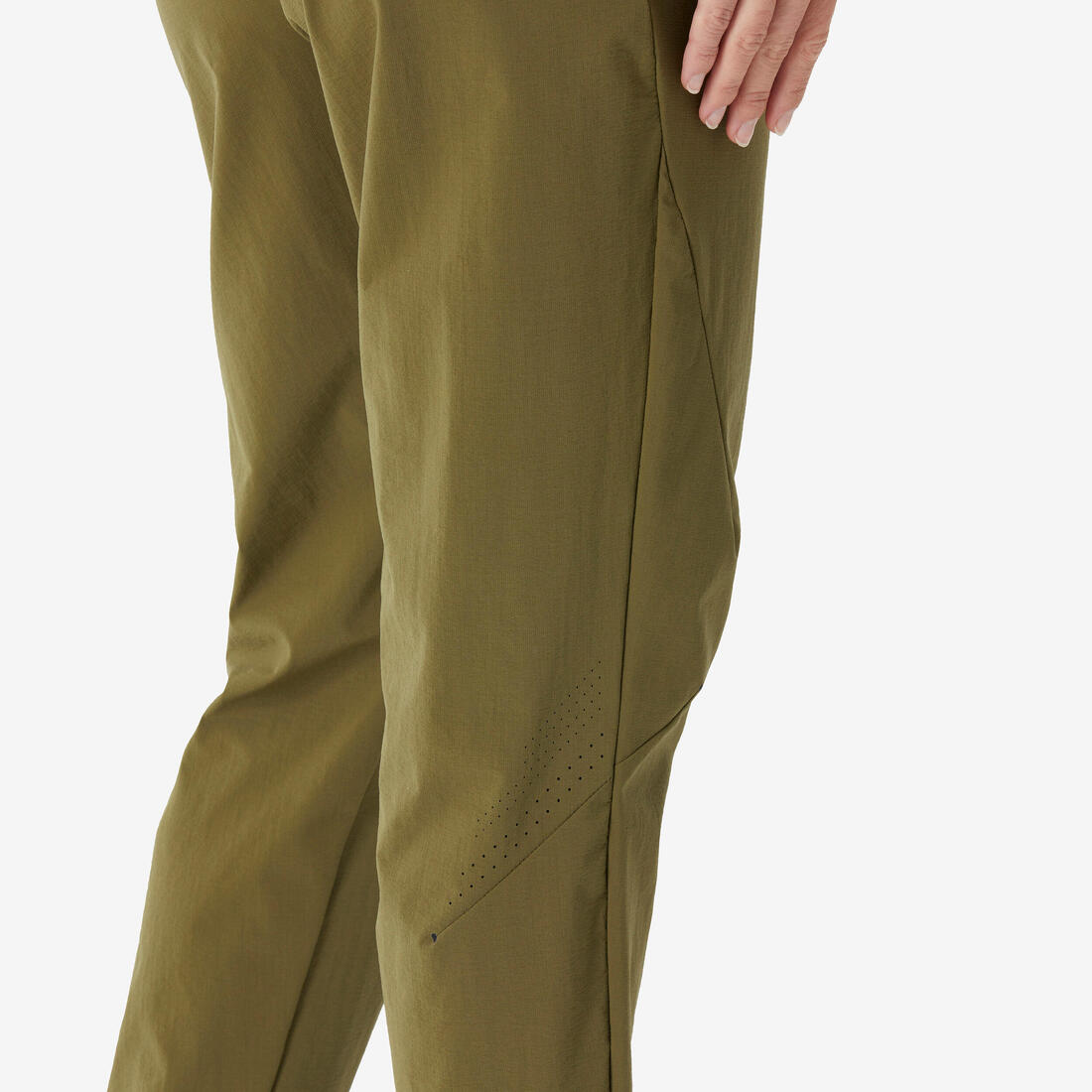 Pantalon de randonnée femme, MH500 Light gris foncé