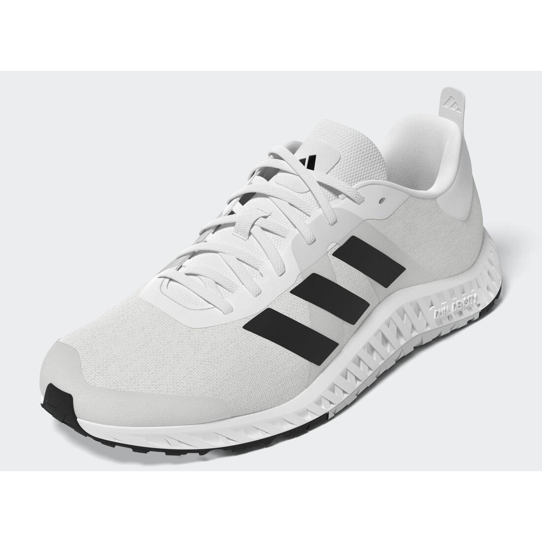 Chaussures Everyset fitness homme, blanc et noir